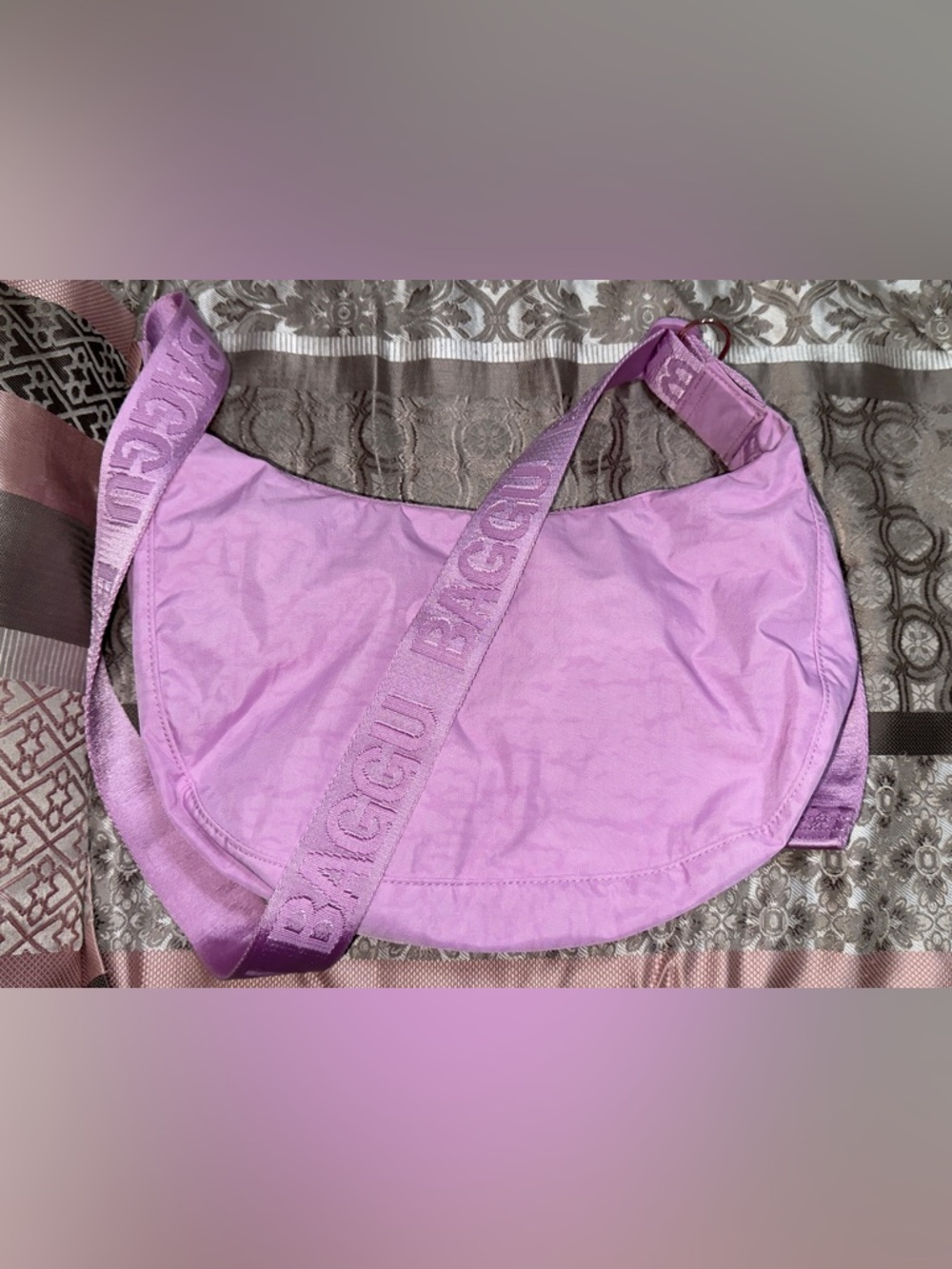 Crescent Baggu in Medium - Peony